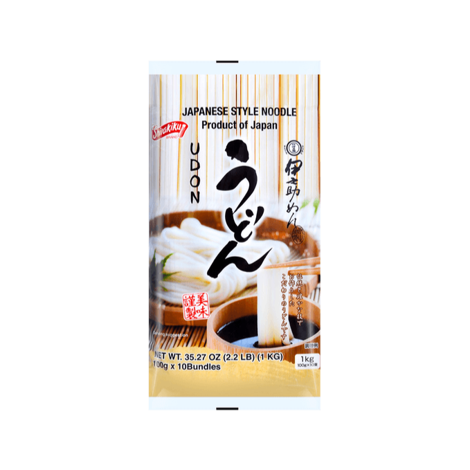 Shirakiku Udon Noodles - 10 bundles 100g