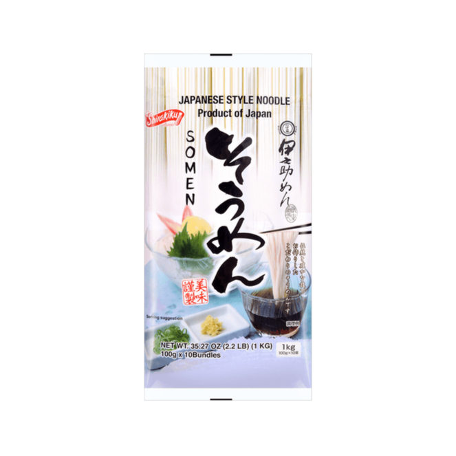 Skirakiku Somen Noodles - 10 Bundles 100g